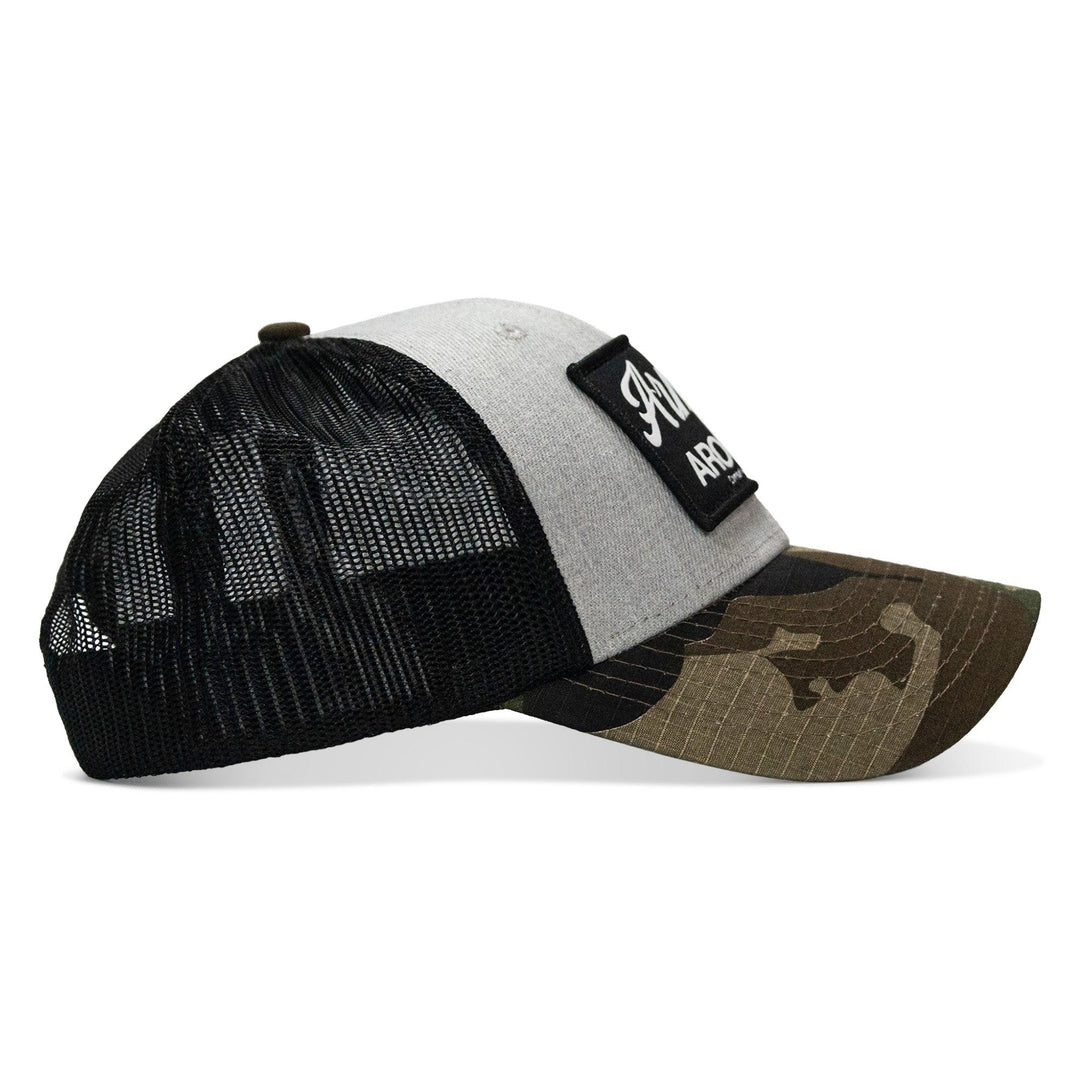 One Revolver Surfboards - Armed &amp; Aroused Patch Original Ripstop Snapback Hat HEADWEAR