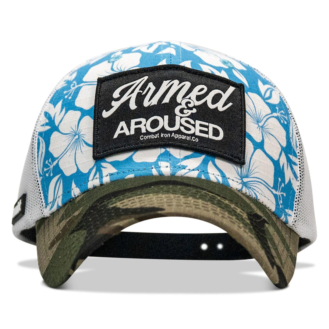 One Revolver Surfboards - Armed &amp; Aroused Patch Original Ripstop Snapback Hat HEADWEAR