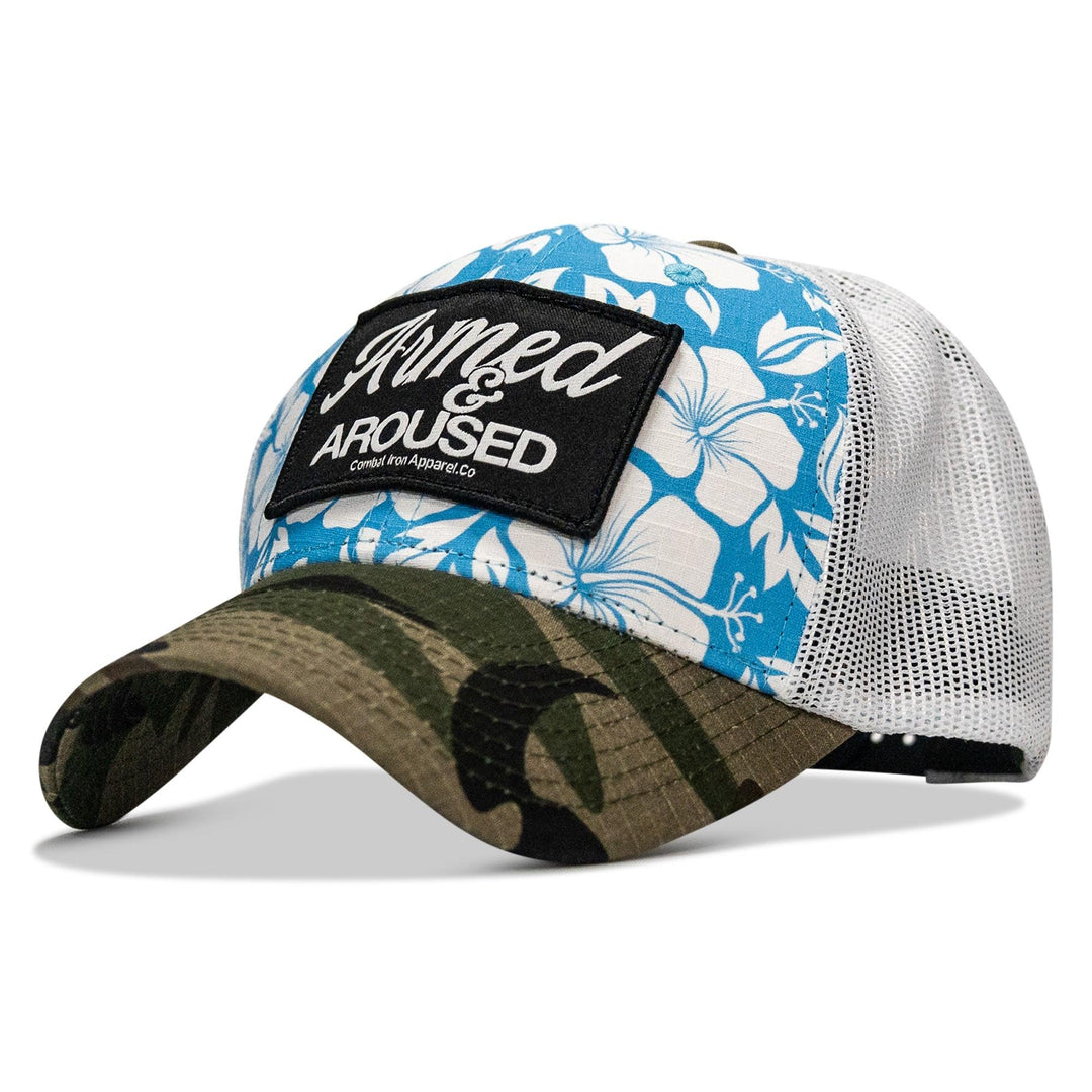 One Revolver Surfboards - Armed &amp; Aroused Patch Original Ripstop Snapback Hat HEADWEAR