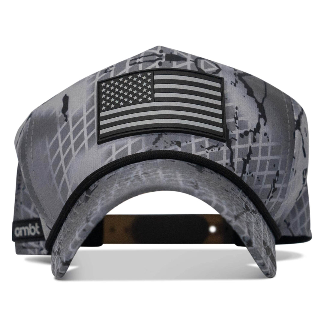 American Flag PVC Patch Waterproof Weekender Snapback