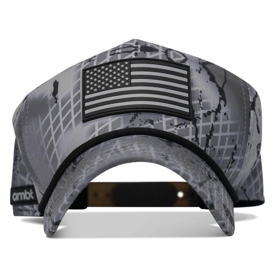 American Flag PVC Patch Waterproof Weekender Snapback