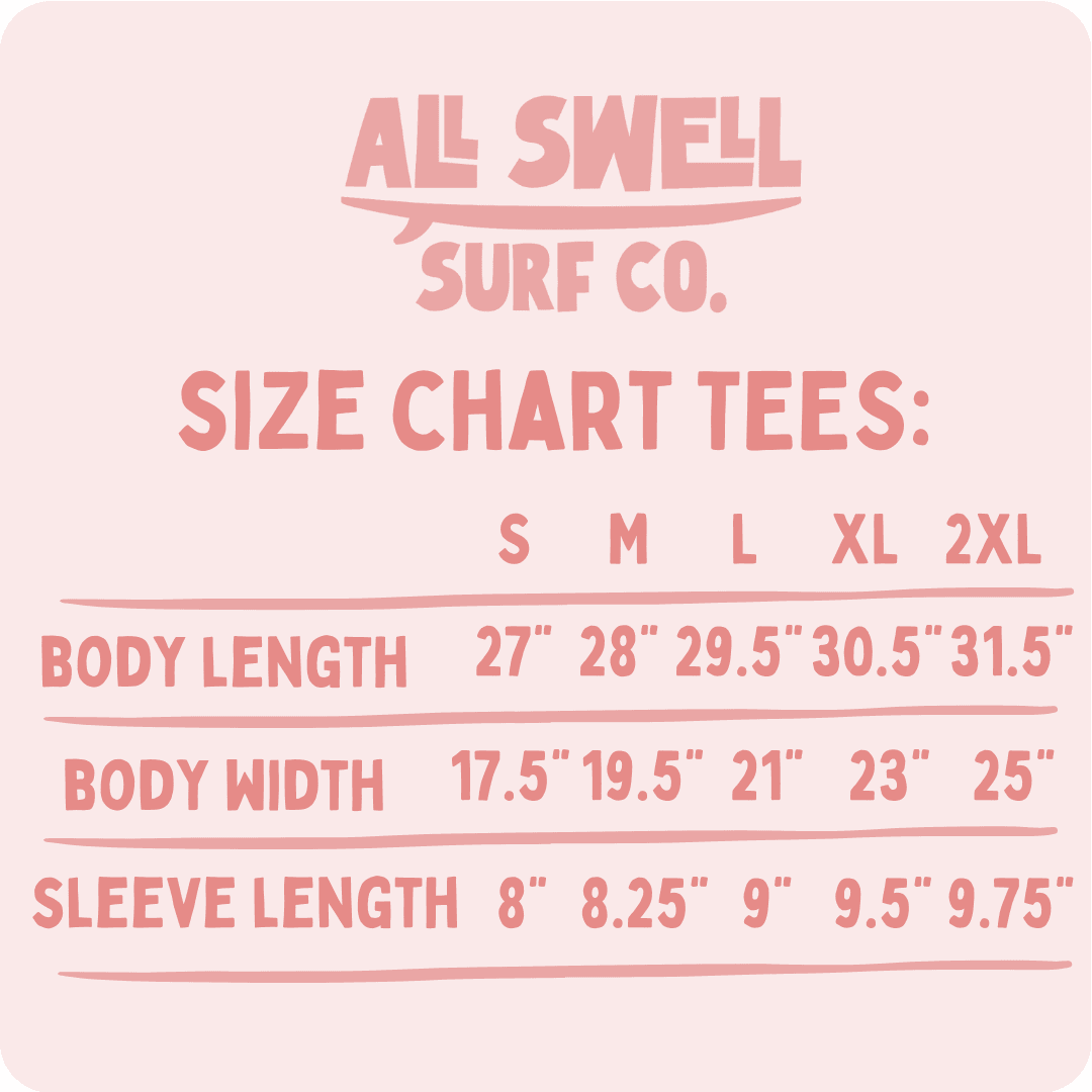 Girls Surf Too Adult Tee - - One Revolver Surfboards