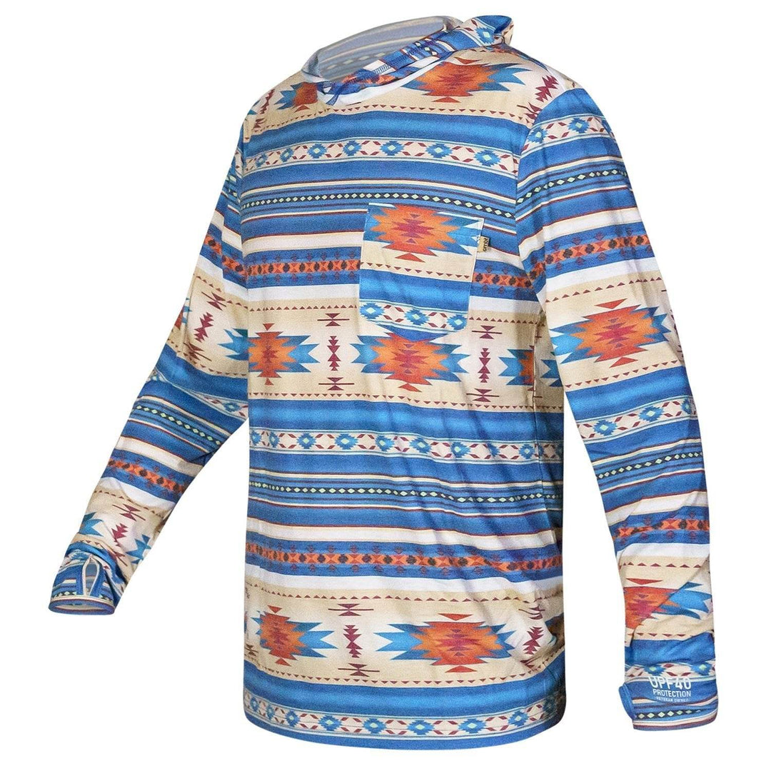Men's Outdoors Long Sleeve Performance Hoodie - One Revolver Surfboards