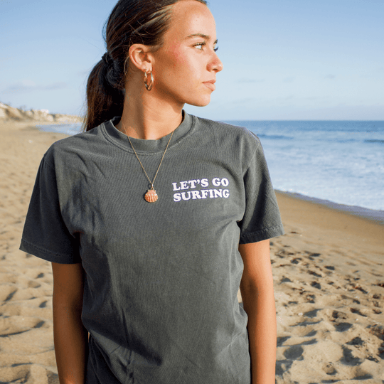 Let's Go Surfing Adult Tee - One Revolver Surfboards