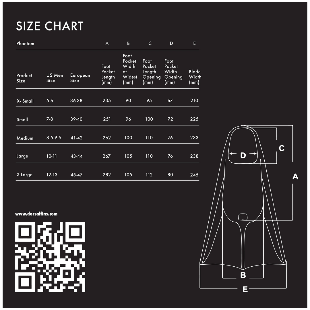 DORSAL Lifeguard Floating Swim Fins (Flippers)