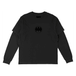 WELCOME x BATMAN BAT SIGNAL LAYERED L/S T-SHIRT - One Revolver Surfboards