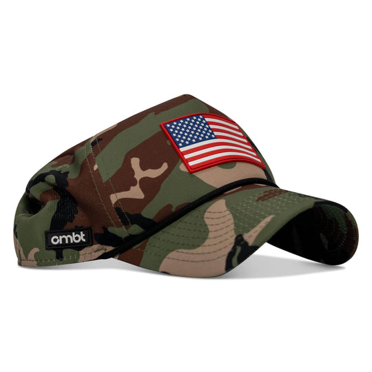 American Flag PVC Patch Waterproof Weekender Snapback