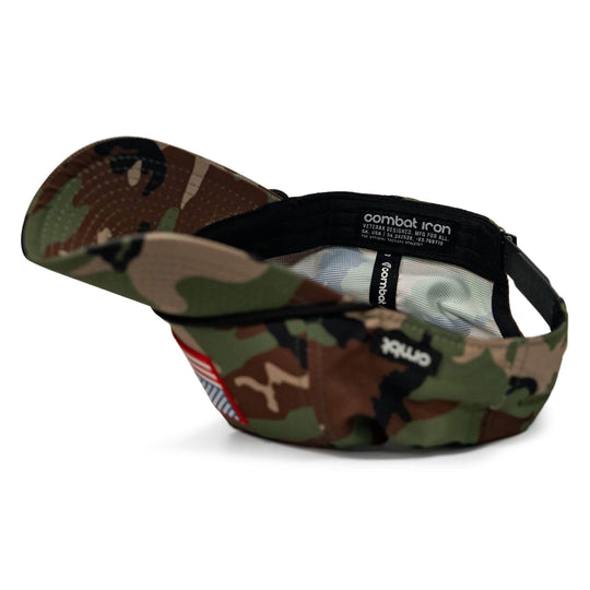 American Flag PVC Patch Waterproof Weekender Snapback