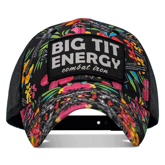 Big Tit Energy Patch Ripstop Mesh Snapback Hat - One Revolver Surfboards
