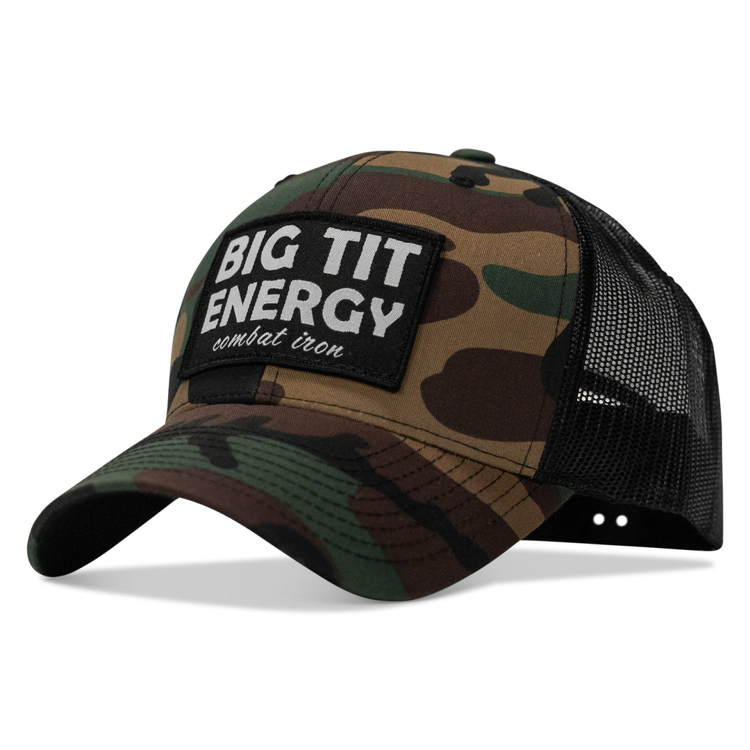 Big Tit Energy Patch Snapback Hat