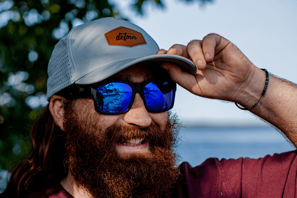 Big Kahuna XL - Matte Black - Deep Blue Polarized - One Revolver Surfboards