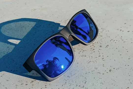 One Revolver Surfboards - Big Kahuna XL - Matte Black - Deep Blue Polarized Big Kahuna