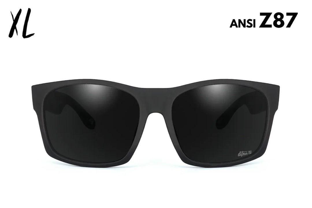 One Revolver Surfboards - Big Kahuna XL - Matte Black - Jet Black Polarized - ANSI Z87 Big Kahuna