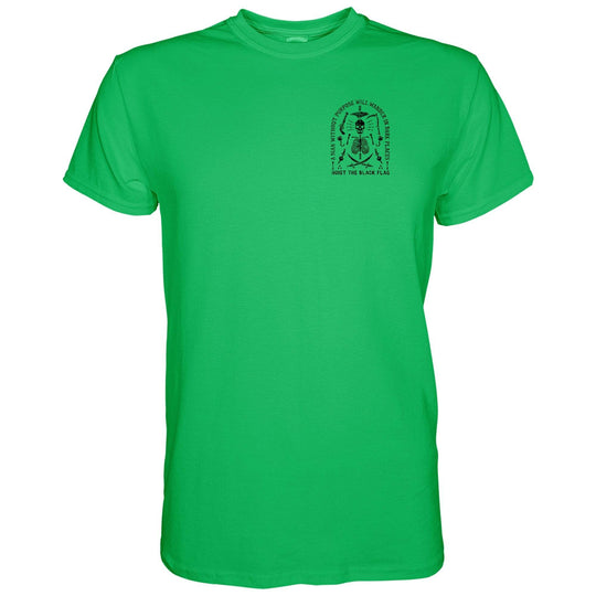 Hoist the Black Flag Skull & Bones Men's T-Shirt - One Revolver Surfboards