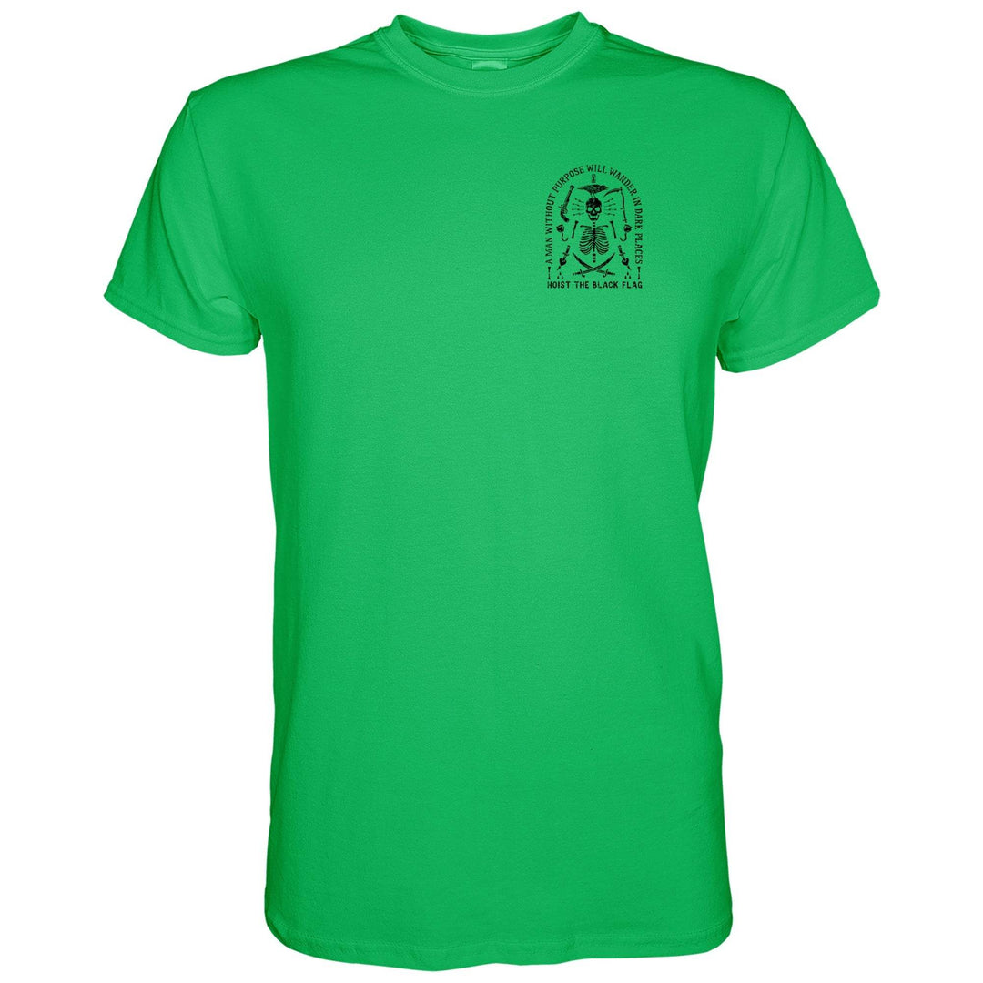 Hoist the Black Flag Skull & Bones Men's T-Shirt - One Revolver Surfboards