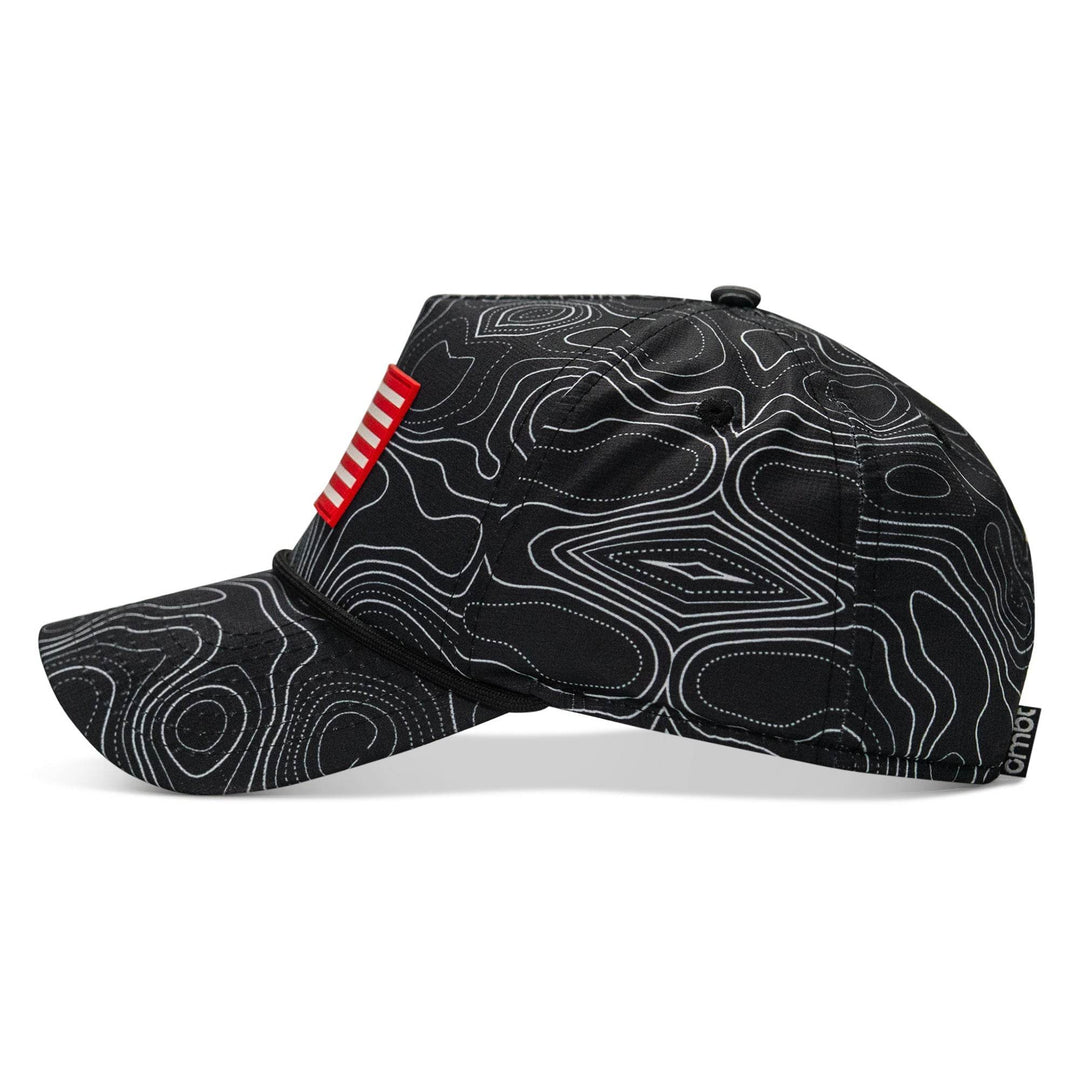 American Flag PVC Patch Waterproof Weekender Snapback - One Revolver Surfboards