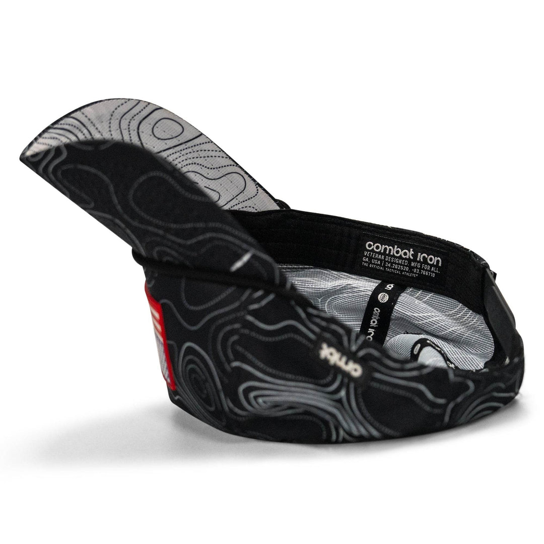 American Flag PVC Patch Waterproof Weekender Snapback - One Revolver Surfboards