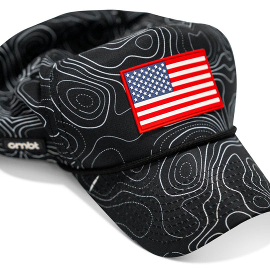 American Flag PVC Patch Waterproof Weekender Snapback - One Revolver Surfboards