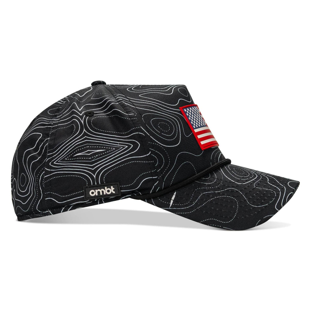 American Flag PVC Patch Waterproof Weekender Snapback - One Revolver Surfboards