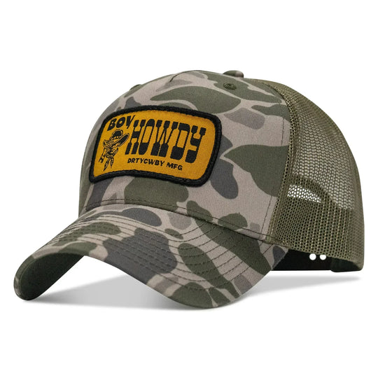 One Revolver Surfboards - Boy Howdy Western Patch Snapback Hat HEADWEAR
