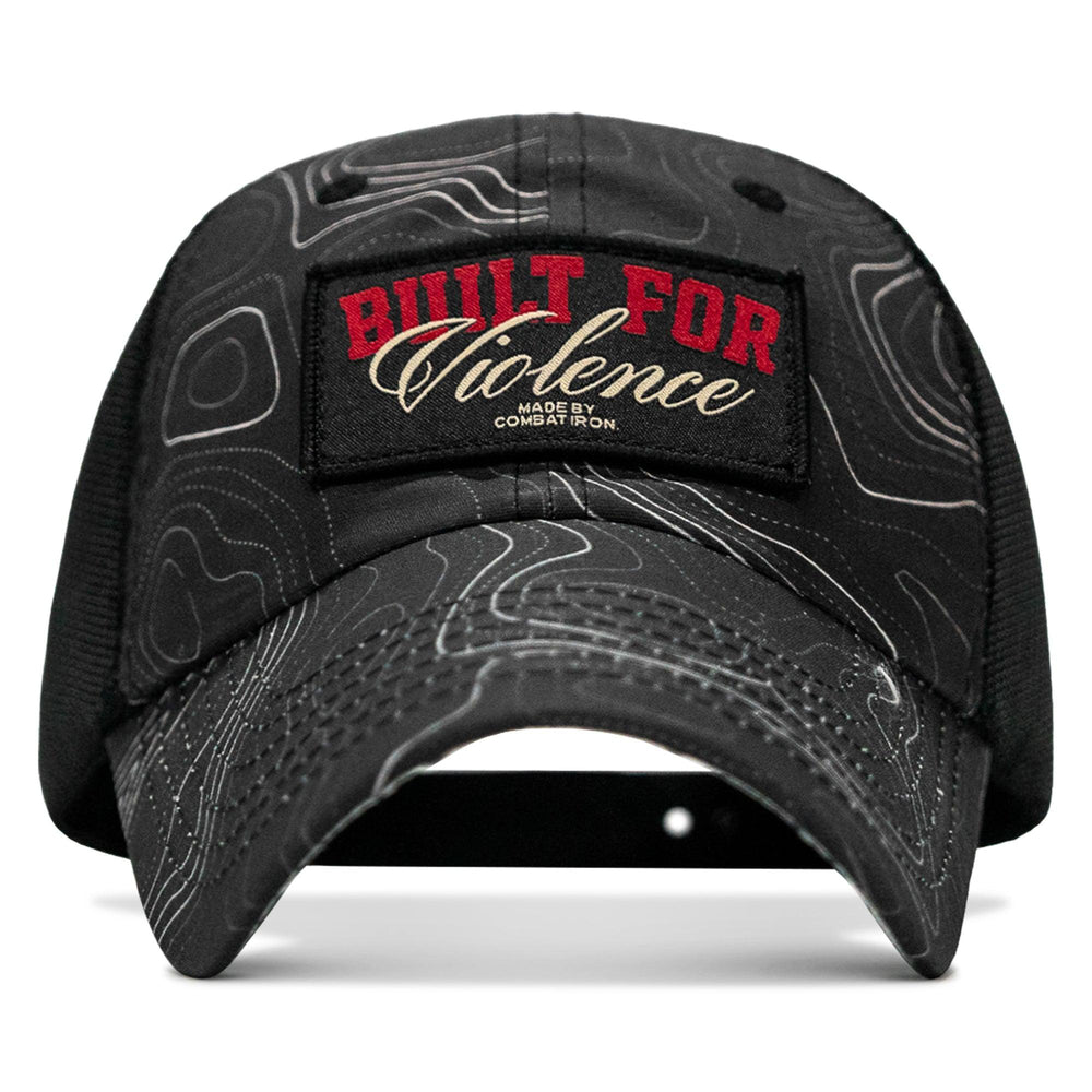 One Revolver Surfboards - Built For Violence Tactical Ripstop Mesh Snapback Hat HEADWEAR