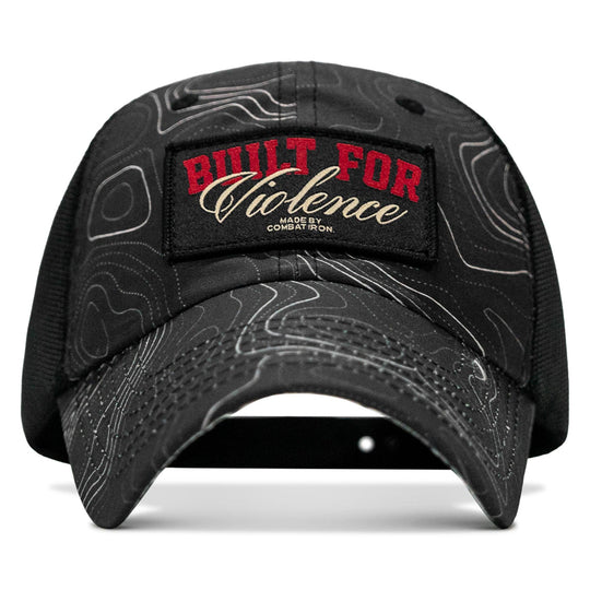 One Revolver Surfboards - Built For Violence Tactical Ripstop Mesh Snapback Hat HEADWEAR