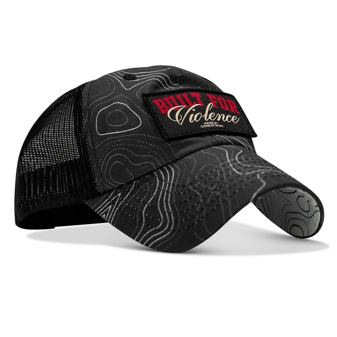One Revolver Surfboards - Built For Violence Tactical Ripstop Mesh Snapback Hat HEADWEAR