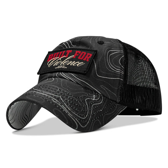 One Revolver Surfboards - Built For Violence Tactical Ripstop Mesh Snapback Hat HEADWEAR