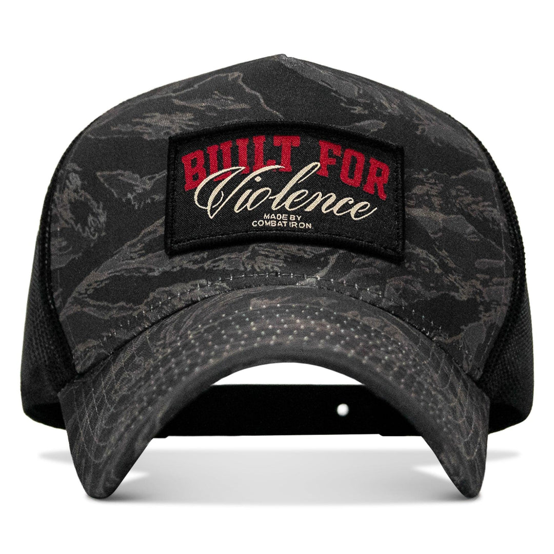 One Revolver Surfboards - Built For Violence Patch Five Panel Breacher Snapback Hat Hats