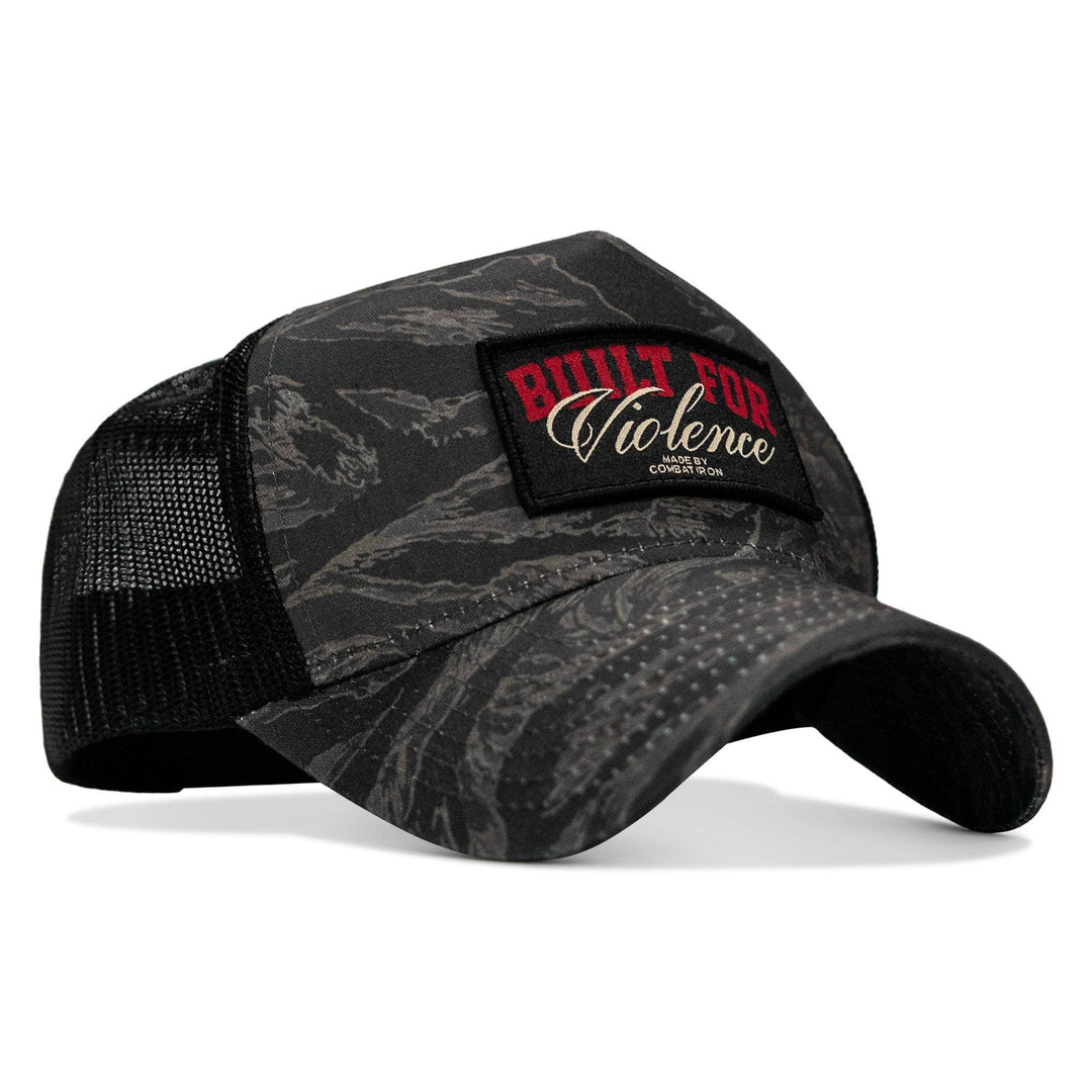 One Revolver Surfboards - Built For Violence Patch Five Panel Breacher Snapback Hat Hats