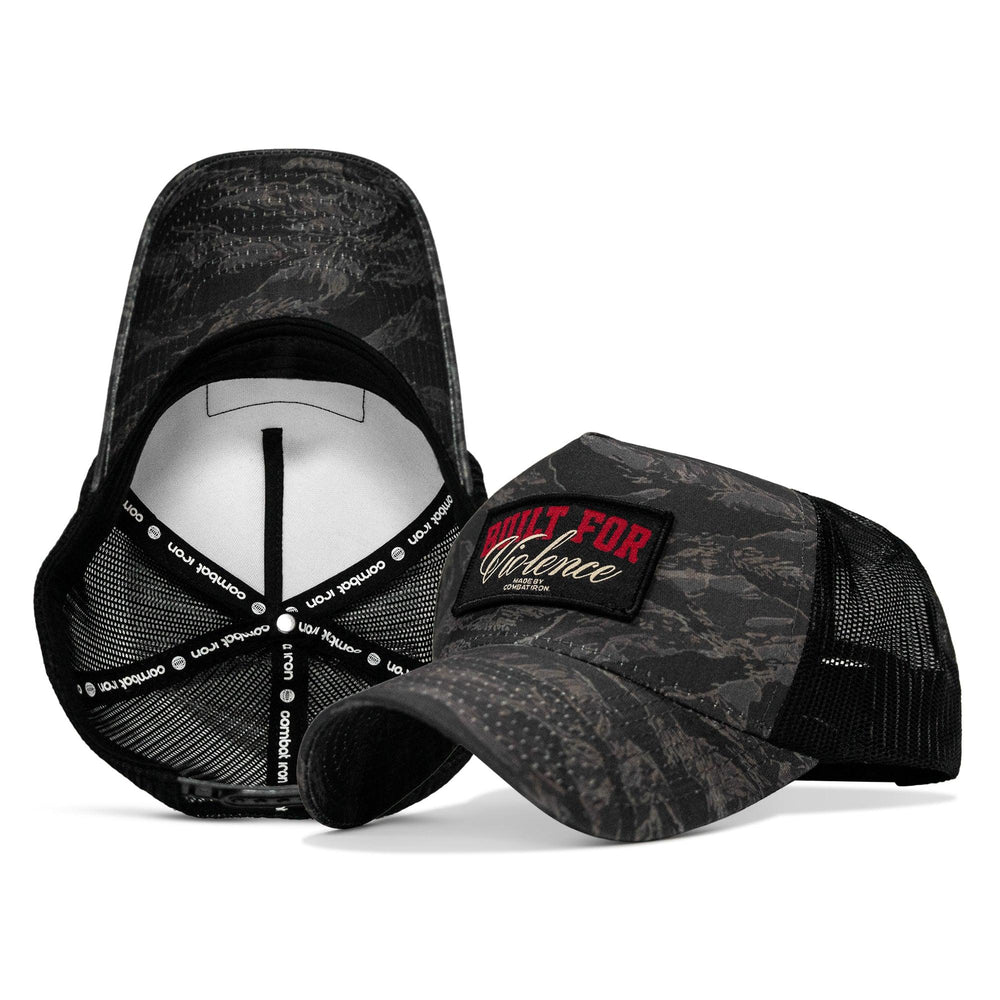 One Revolver Surfboards - Built For Violence Patch Five Panel Breacher Snapback Hat Hats
