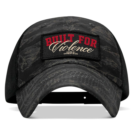 One Revolver Surfboards - Built For Violence Tactical Ripstop Mesh Snapback Hat HEADWEAR