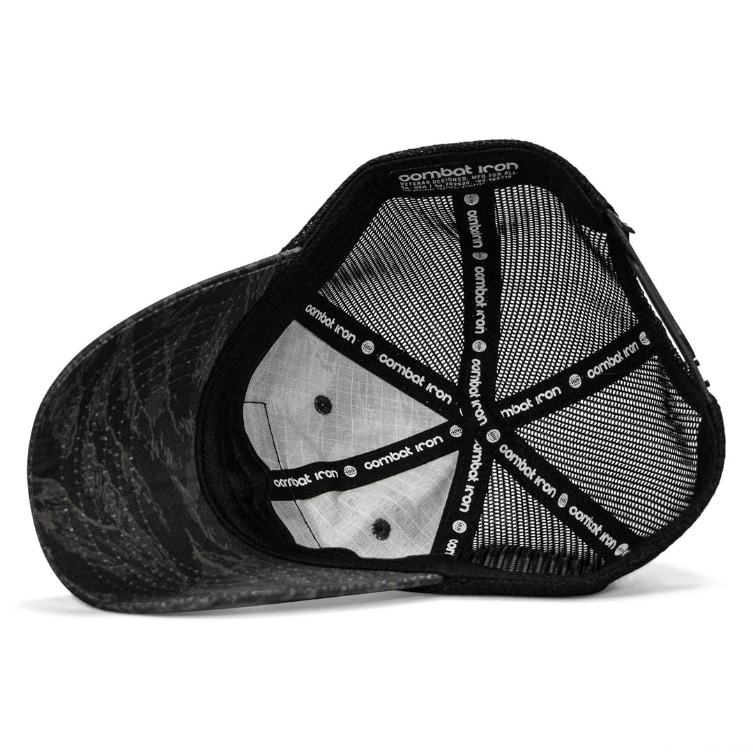 One Revolver Surfboards - Built For Violence Tactical Ripstop Mesh Snapback Hat HEADWEAR