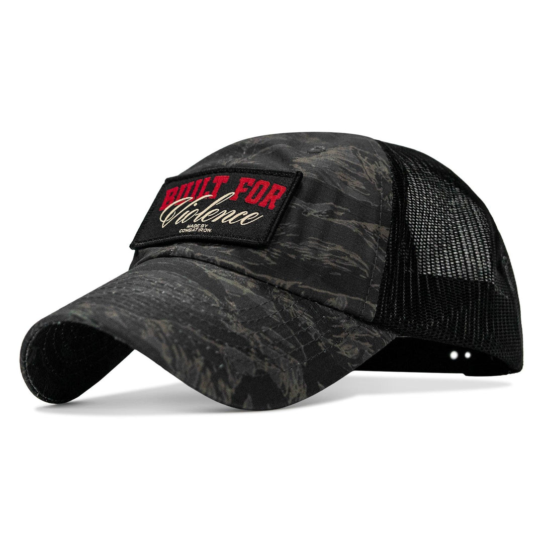 One Revolver Surfboards - Built For Violence Tactical Ripstop Mesh Snapback Hat HEADWEAR