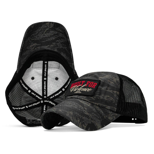 One Revolver Surfboards - Built For Violence Tactical Ripstop Mesh Snapback Hat HEADWEAR