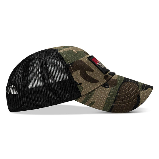 One Revolver Surfboards - Built For Violence Tactical Ripstop Mesh Snapback Hat HEADWEAR
