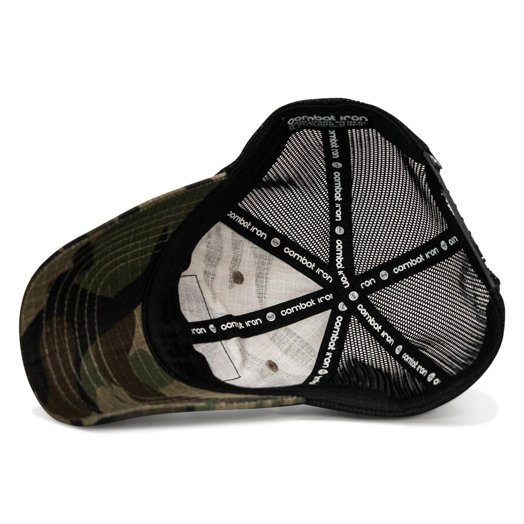One Revolver Surfboards - Built For Violence Tactical Ripstop Mesh Snapback Hat HEADWEAR