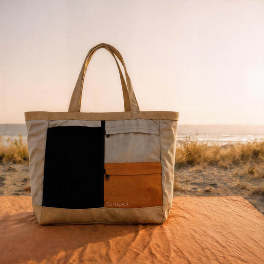 Premium Beach Tote with Pull-out Blanket - One Revolver Surfboards