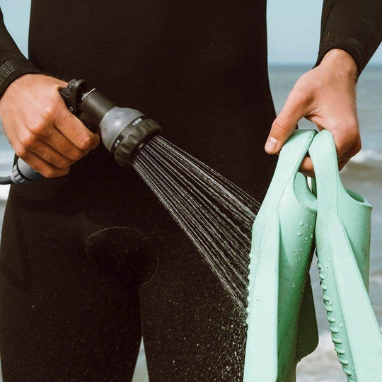 BeachBox Portable Shower Tank - 'Play Dirty' / Black - One Revolver Surfboards