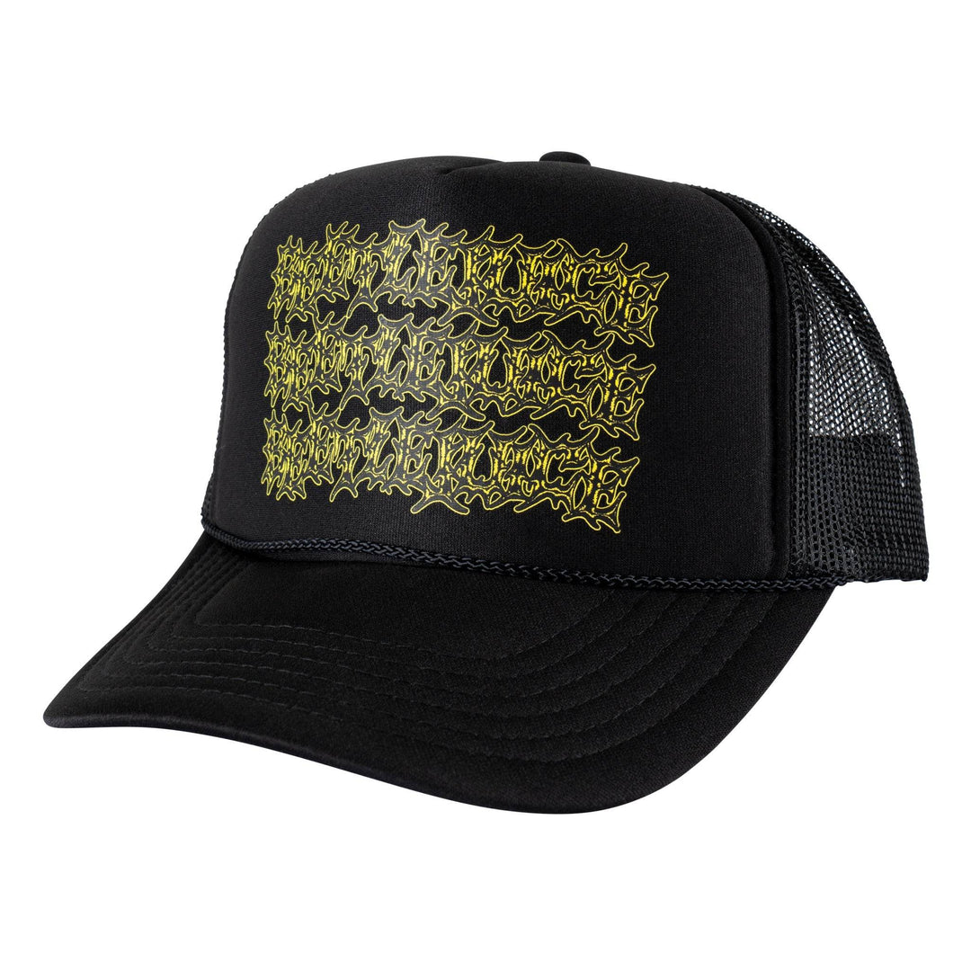 WELCOME X BEETLEJUICE THREE TIMES TRUCKER HAT - One Revolver Surfboards