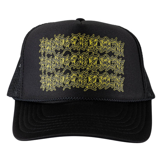 WELCOME X BEETLEJUICE THREE TIMES TRUCKER HAT - One Revolver Surfboards