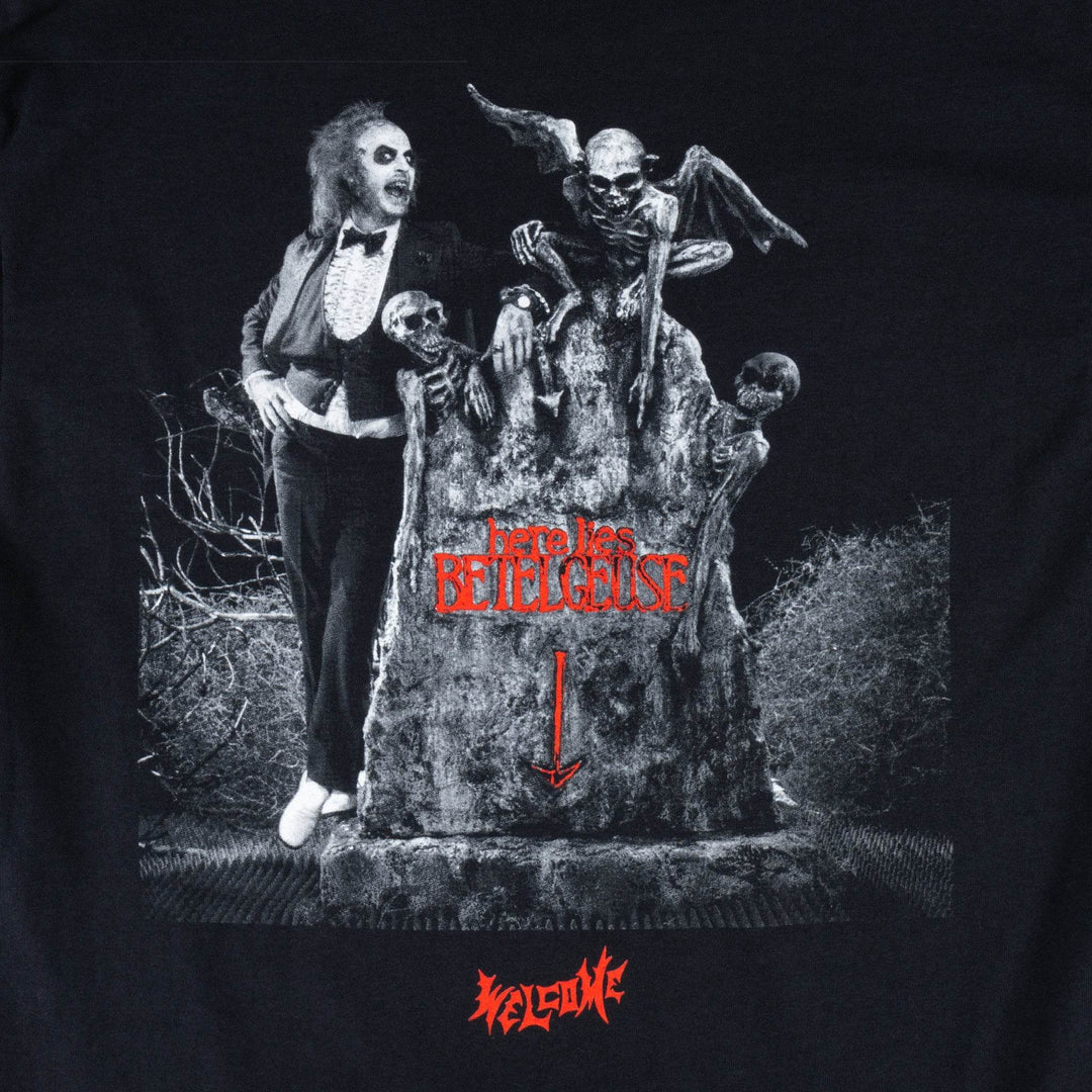 WELCOME x BEETLEJUICE TOMBSTONE T-SHIRT - One Revolver Surfboards