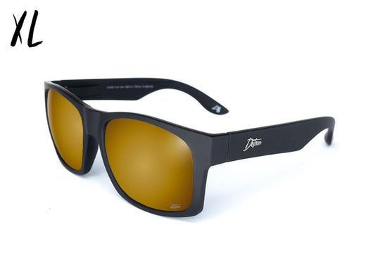 One Revolver Surfboards - Big Kahuna XL - Matte Black - 24k Gold Polarized Big Kahuna