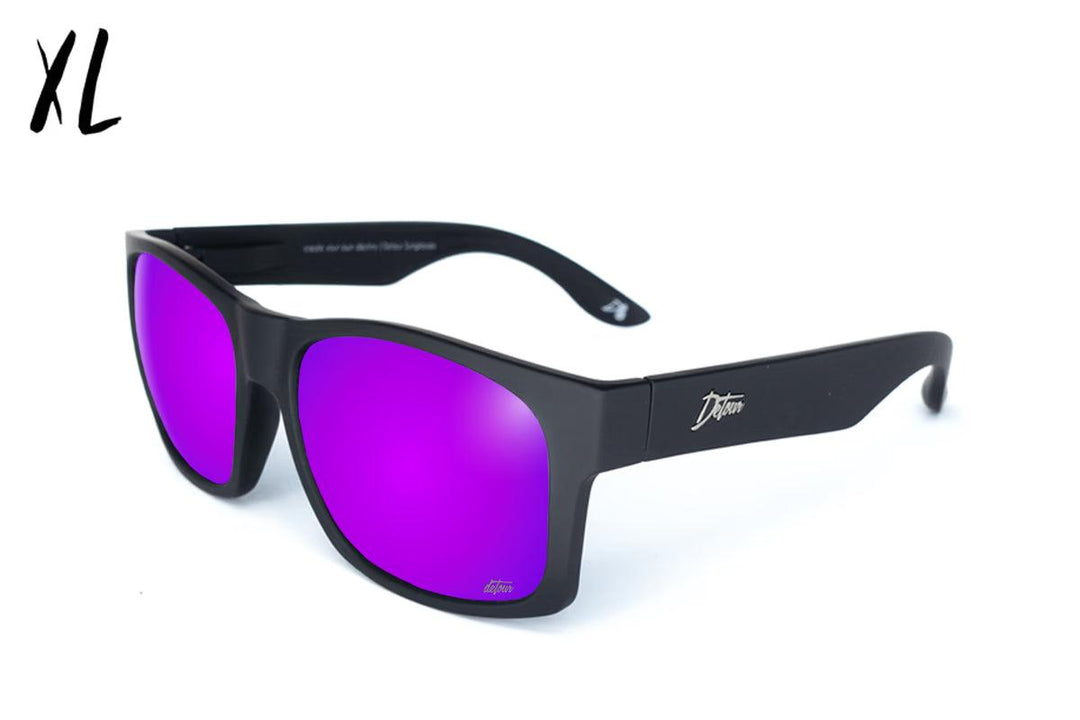 One Revolver Surfboards - Big Kahuna XL - Matte Black - Purple Polarized Big Kahuna