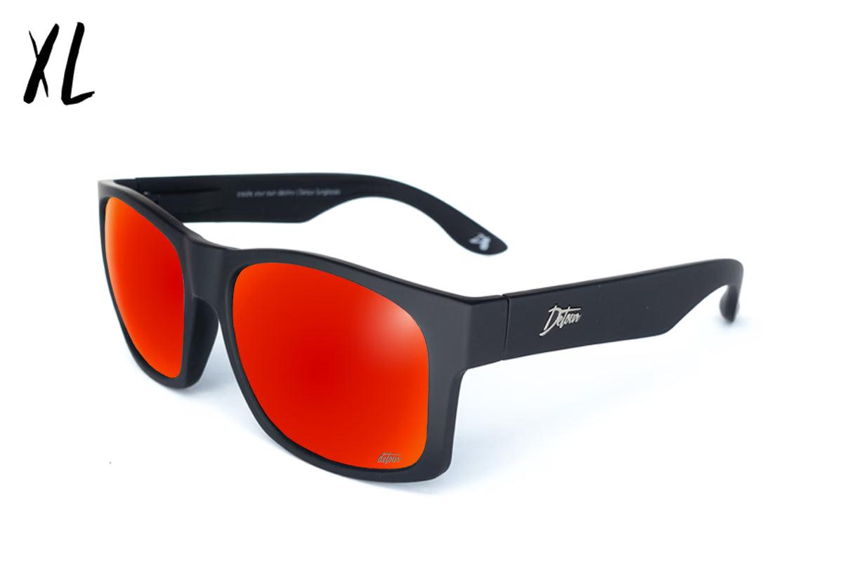 One Revolver Surfboards - Big Kahuna XL - Matte Black - Red Sunset Polarized Big Kahuna