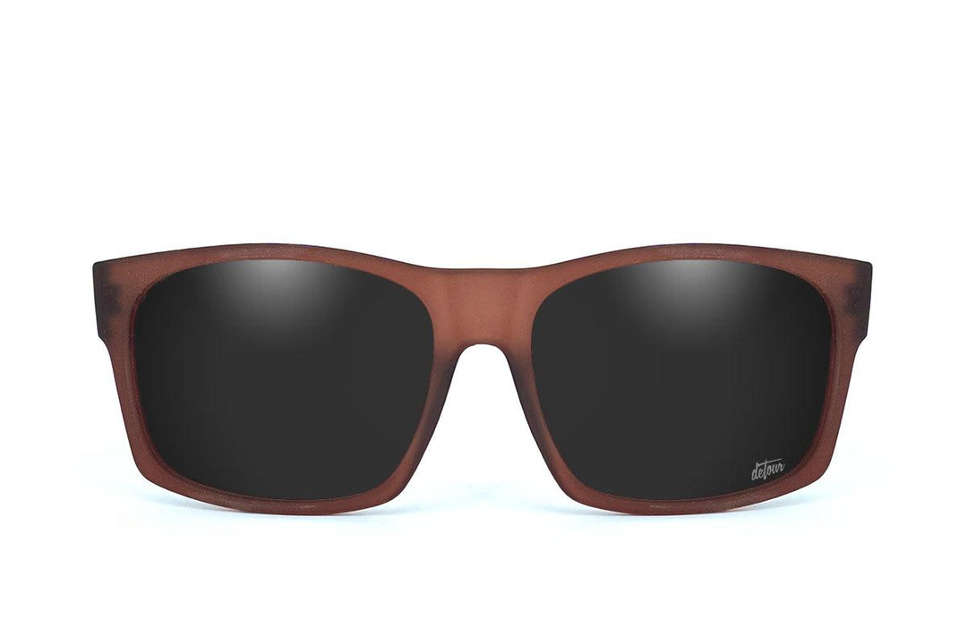 One Revolver Surfboards - Big Kahuna XL - Frosted Burgundy - Jet Black Polarized Big Kahuna