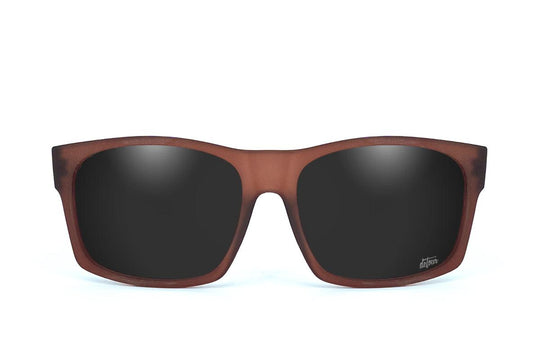 One Revolver Surfboards - Big Kahuna XL - Frosted Burgundy - Jet Black Polarized Big Kahuna