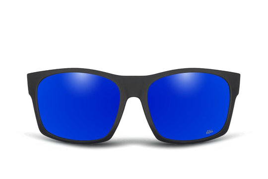 One Revolver Surfboards - Big Kahuna XL - Matte Black - Deep Blue Polarized Big Kahuna