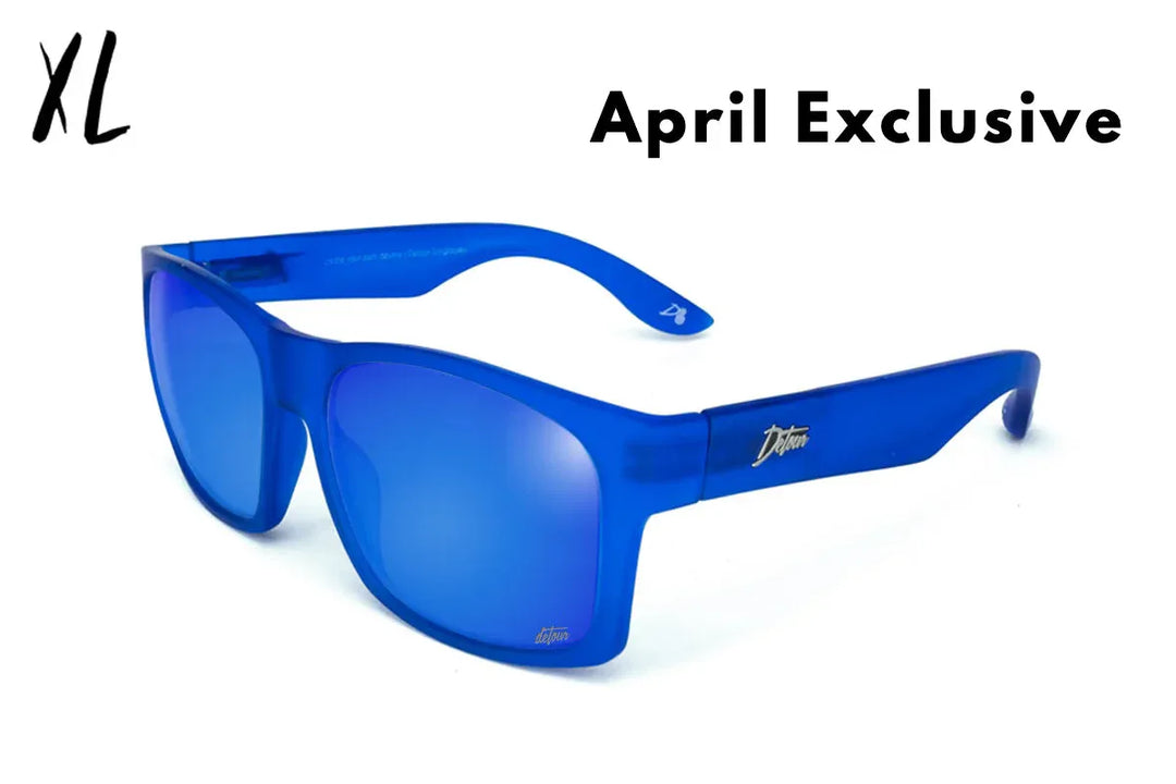One Revolver Surfboards - Big Kahuna XL - Frosted Blue - Deep Blue Polarized Big Kahuna