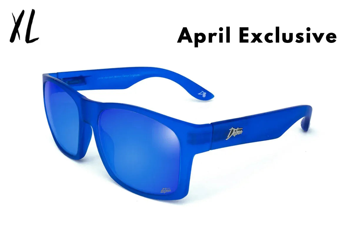 One Revolver Surfboards - Big Kahuna XL - Frosted Blue - Deep Blue Polarized Big Kahuna